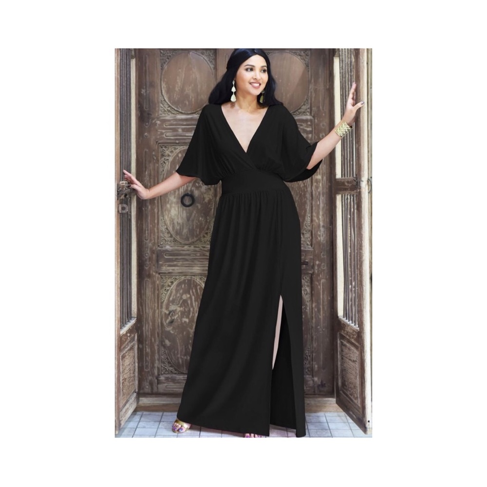 H&M Deep V Very Sexy Maxi